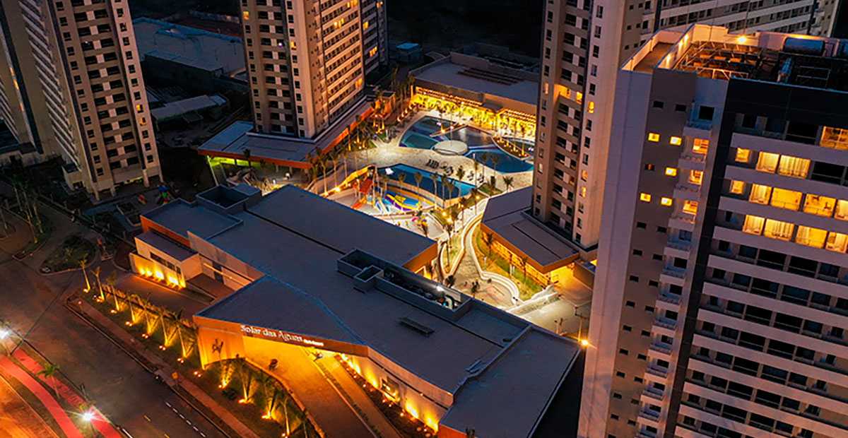 enjoy solar das aguas park resort fachada capa